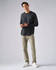 Atmosphere Long Sleeve Tee -- Black Heather