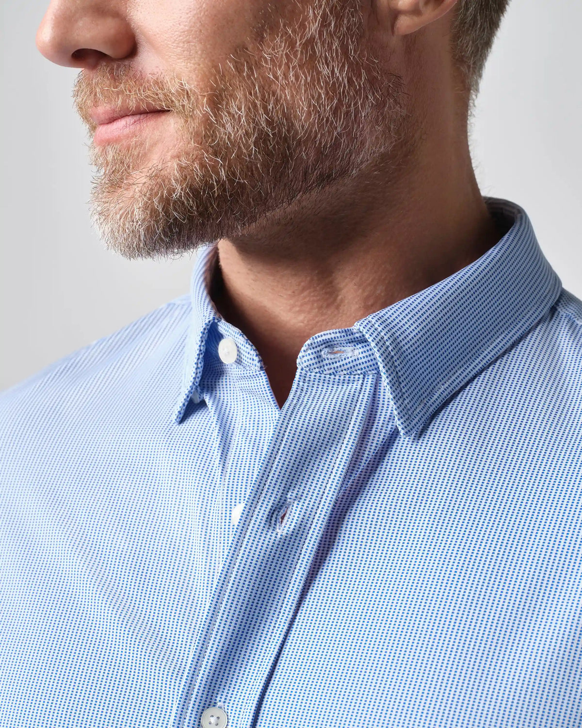 Commuter® Shirt - Classic -- Blue Micro Grid