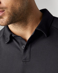 Delta Pique Polo -- Black