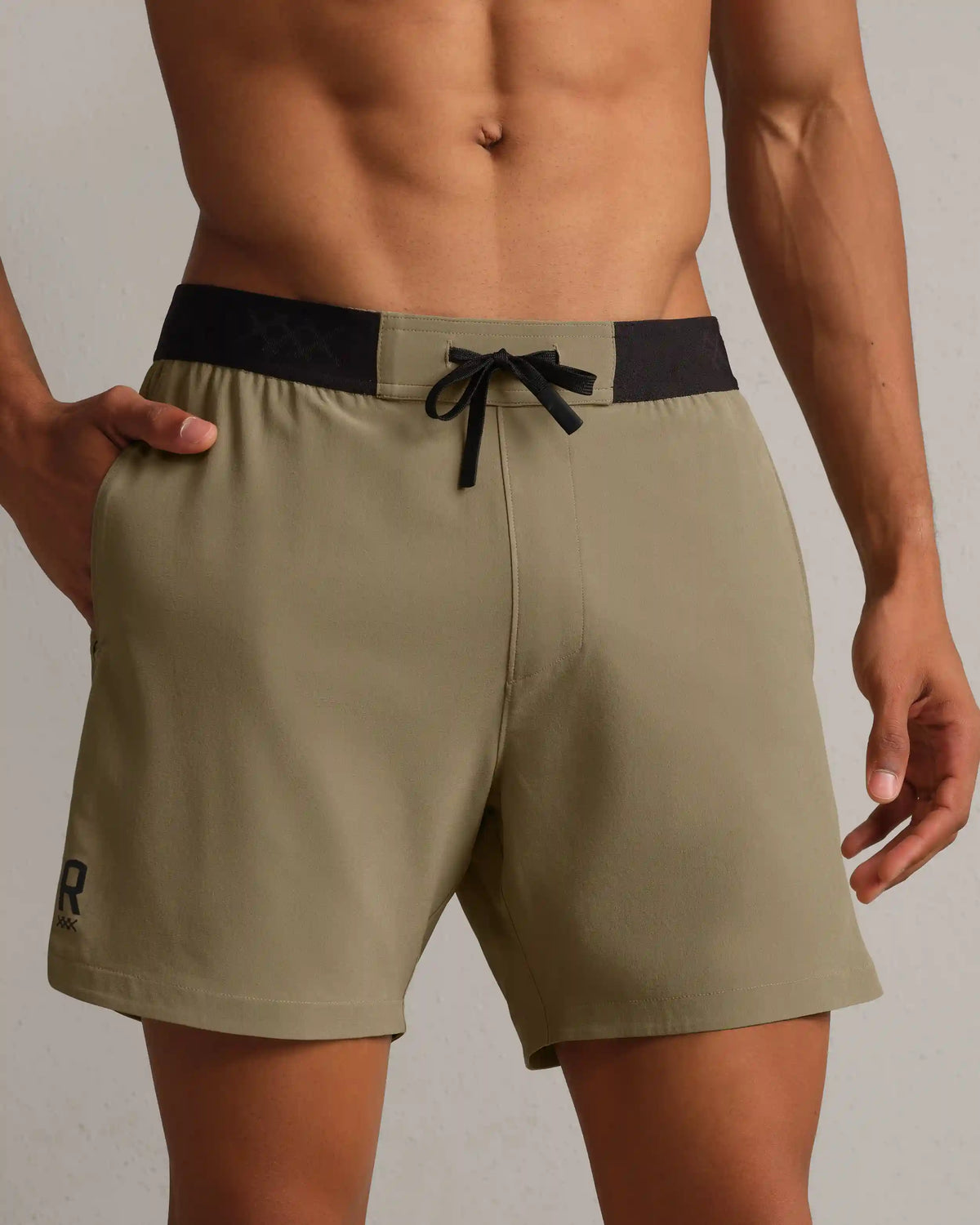 6" Base Training Short - Unlined -- Fatigue Green