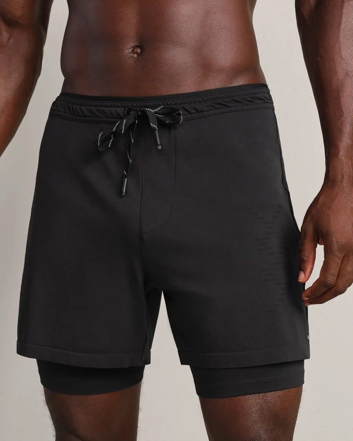 6" Rush Short Lined -- Black