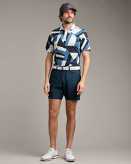 7" Momentum Golf Short -- Deep Sea Blue