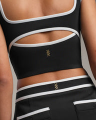 Ace Longline Bra -- Black