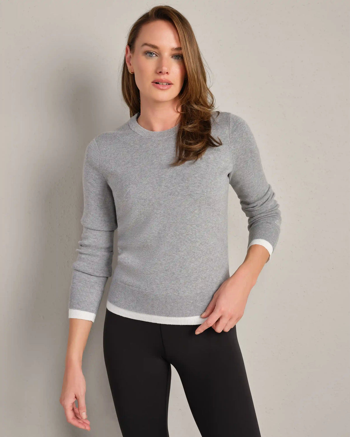 All Ready Knit Sweater -- Heather Gray