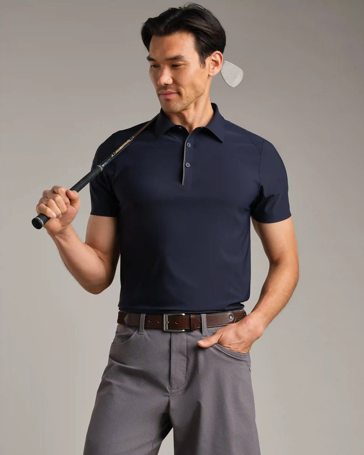 Approach Tech Polo -- True Navy