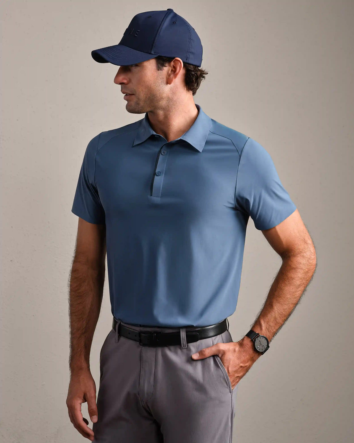 Approach Tech Polo -- Vintage Indigo