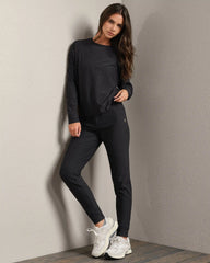 Atmosphere Pullover -- Black Heather