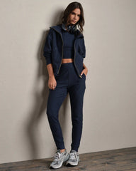 Atmosphere Full Zip -- Navy Heather
