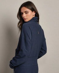 Atmosphere Full Zip -- Navy Heather