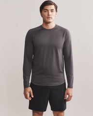 Atmosphere Long Sleeve Tee -- Asphalt Heather