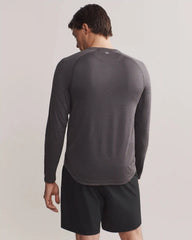 Atmosphere Long Sleeve Tee -- Asphalt Heather