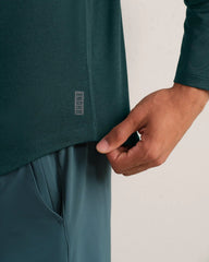 Atmosphere Long Sleeve Tee -- Moss Green