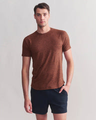 Atmosphere Tee -- Cinnamon Heather