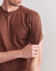 Atmosphere Tee -- Cinnamon Heather
