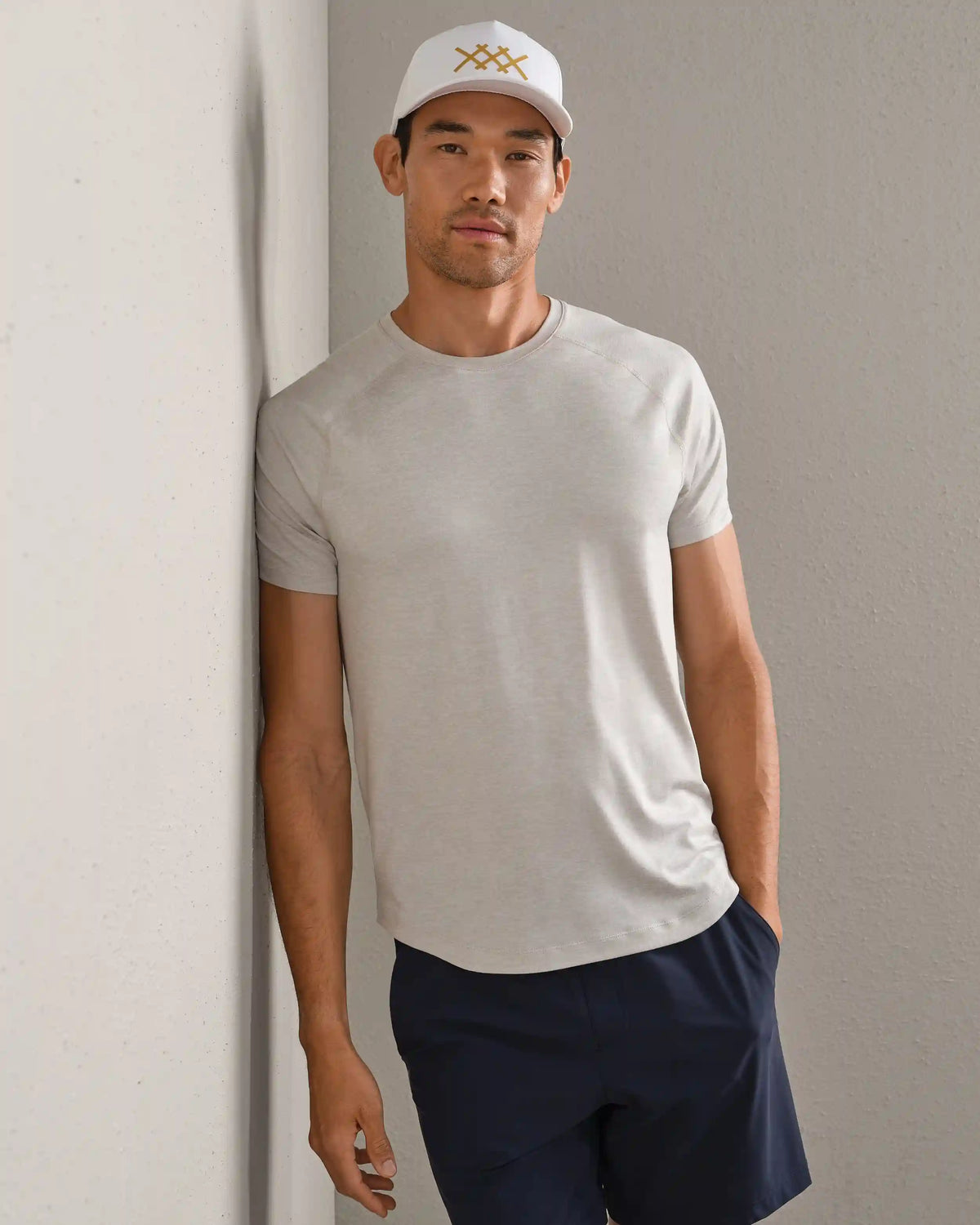 Atmosphere Tee -- Sleet Gray Heather