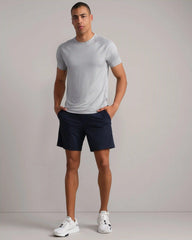 Atmosphere Tee -- Steel Gray/Pearl Blue Heather