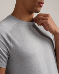 Atmosphere Tee -- Steel Gray/Pearl Blue Heather