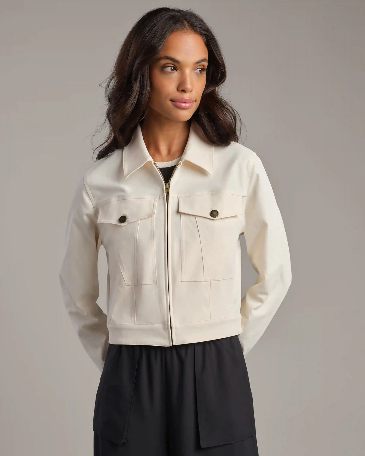 Avenue Jacket -- Ivory