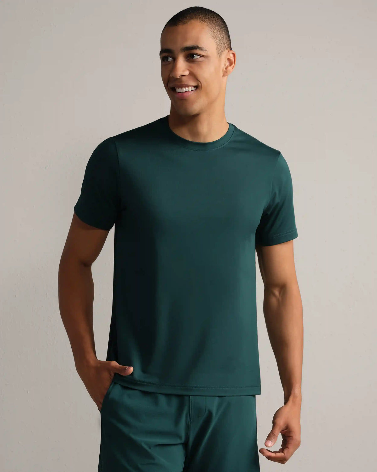 Backspin Tee -- Moss Green