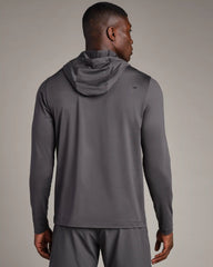 Base Training Lightweight Hoodie -- Asphalt