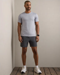 Baseline Tee -- Sleet Gray