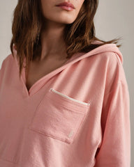 Beach Terry Hoodie -- Coral Mist