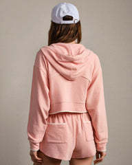 Beach Terry Hoodie -- Coral Mist