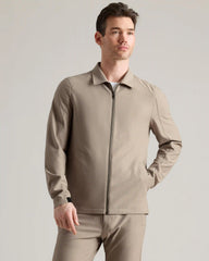Big Easy Seersucker Coaches Jacket -- Khaki