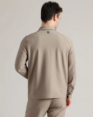 Big Easy Seersucker Coaches Jacket -- Khaki