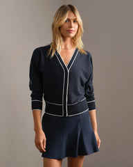 Birdie Cardigan -- Navy Blue