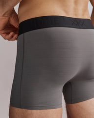 C.O.R. Active 4" Boxer Trunk -- Smoke