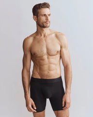C.O.R. Active 6" Boxer Brief -- Black