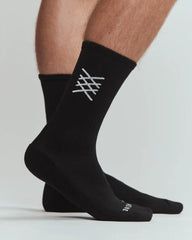 C.O.R. Crew Sock -- Black