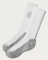 C.O.R. Crew Sock -- White