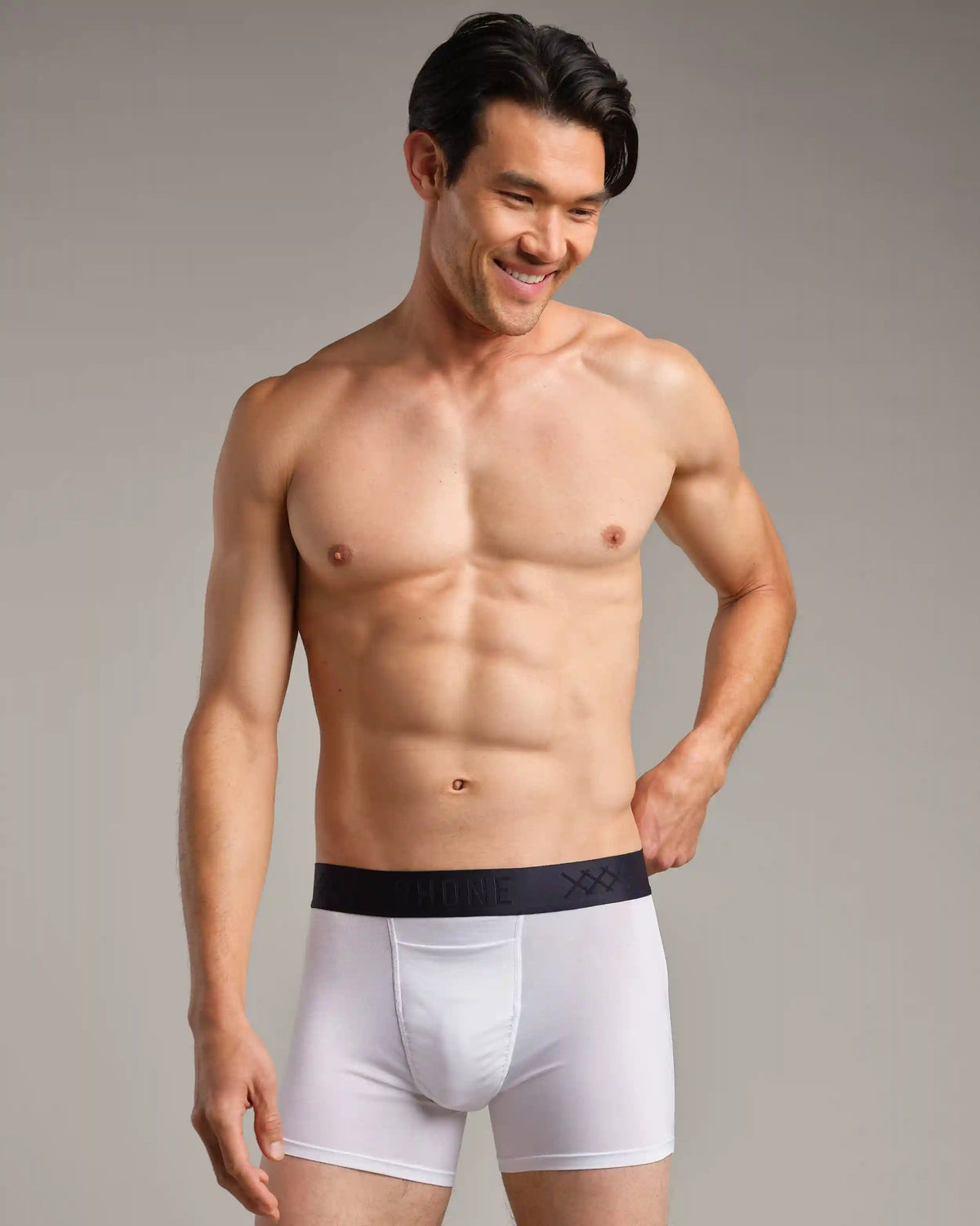 C.O.R. 4" Boxer Trunk -- Bright White