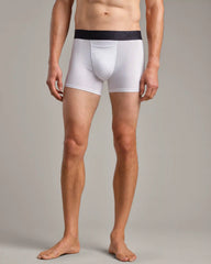 C.O.R. 4" Boxer Trunk -- Bright White