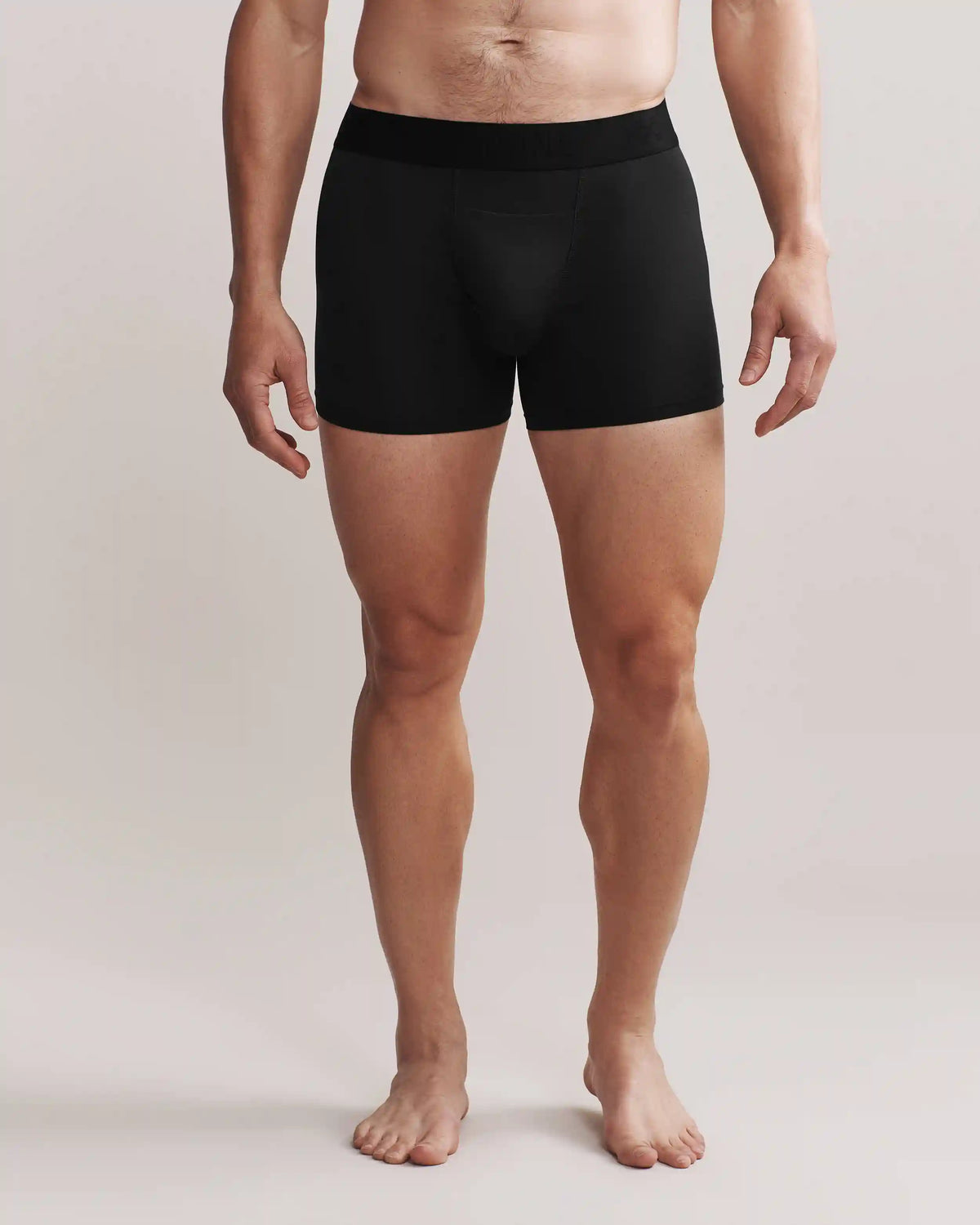 C.O.R. 4" Boxer Trunk -- Pure Black