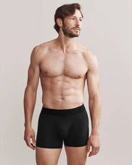 C.O.R. 4" Boxer Trunk -- Pure Black
