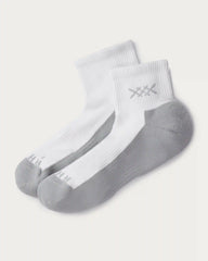 C.O.R. Half Crew Sock -- White