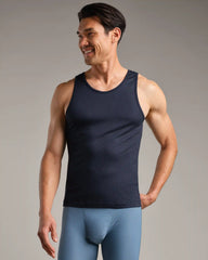 C.O.R. Ribbed Tank -- True Navy