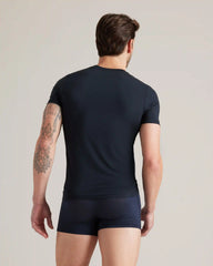 C.O.R. V-Neck Undershirt -- Pure Black