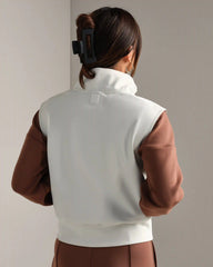Chalet Quilted Vest -- Salt