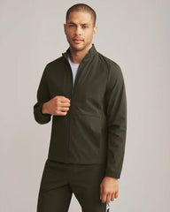 Coaches Jacket -- Dark Moss