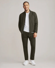 Coaches Track Pant -- Dark Moss