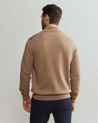 Commuter® 1/4 Zip Sweater -- Savannah Tan Heather