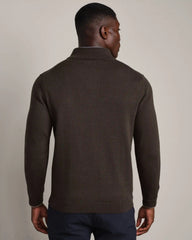 [OFFLINE] Commuter 1/4 Zip Sweater -- Cafe Noir