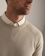 Commuter® Crew Neck Sweater -- Bone