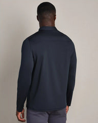 Commuter® Long Sleeve Polo -- True Navy Oxford