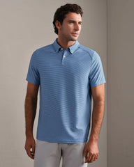 Commuter® Polo -- Arctic Blue Stripe