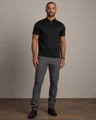 Commuter® Polo -- Black Oxford